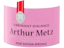 Crémant d'Alsace AOP Rosé Edition Spéciale brut, Schaumwein