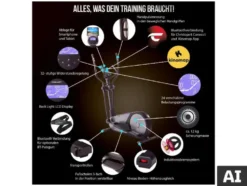 Crosstrainer Ergometer »EL 8000«, Kinomap App