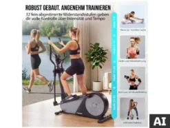 Crosstrainer Ergometer »EL 8000«, Kinomap App