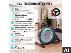 Crosstrainer Ergometer »EL 8000«, Kinomap App