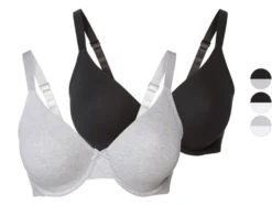 Damen Bügel-BHs, 2 Stück, mit gemouldeten Cups