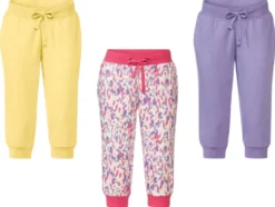 Damen Caprihose, normale Leibhöhe, mit Baumwolle