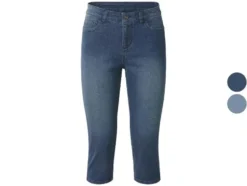 Damen Capri-Jeans, Slim Fit