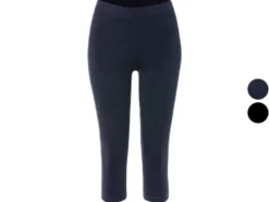 Damen Capri-Leggings, hoher Baumwollanteil