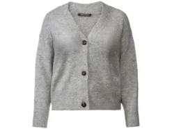 Damen Cardigan, leger geschnitten, mit V-Ausschnitt