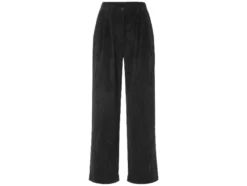 Damen Cordhose, weit und gerade geschnitten
