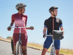 Damen Fahrrad-Funktionstrikot mit Rückentaschen