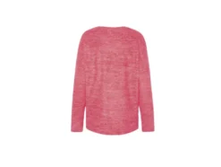 Damen Flauschpullover mit Glitterdruck