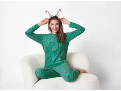 Damen Fleece-Jumpsuit