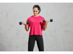 Damen Funktionsshirt, mit recyceltem Material