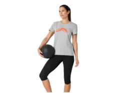 Damen Funktionsshirt, mit Rundhalsausschnitt