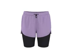 Damen Funktionsshorts, 2- in-1