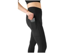 Damen Funktionstights, mit Handytasche am Bein
