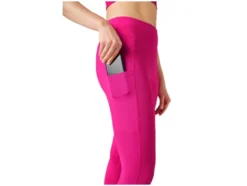 Damen Funktionstights, mit Handytasche am Bein