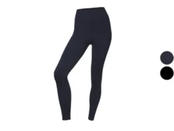 Damen Funktionstights, seamless, mit Tasche am Bein
