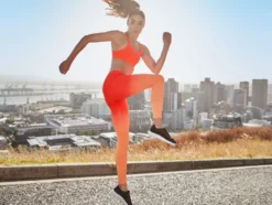 Damen Funktionstights, seamless, mit Po-Push-up-Effekt