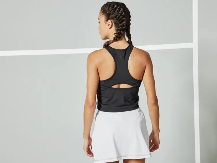 Damen Funktionstop mit Cut-out am Rücken