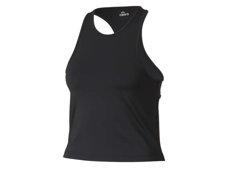 Damen Funktionstop mit Cut-out am Rücken