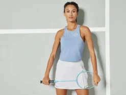 Damen Funktionstop mit Cut-out am Rücken