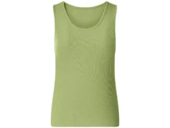 Damen Gerippte Tops, 2 Stück