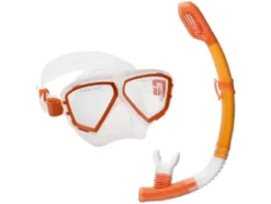 Damen Herren Schnorchel-Set für Erwachsene, 2tlg.