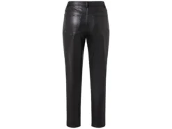 Damen Hose, in Lederoptik
