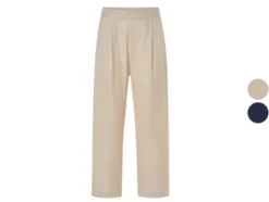 Damen Hose in Leinenoptik