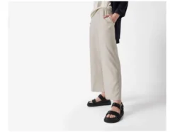 Damen Hose mit Leinen