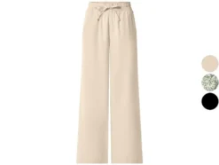Damen Hose mit Leinen