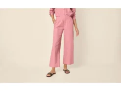 Damen Hose mit Leinen