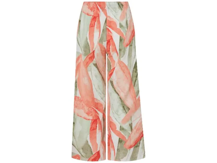 Damen Hose mit Leinen