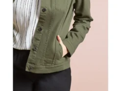 Damen Jeansjacke, leicht tailliert geschnitten