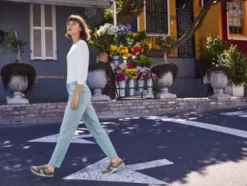 Damen Jeans, Mom Fit, hohe Leibhöhe
