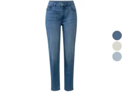 Damen Jeans, Mom Fit, hohe Leibhöhe