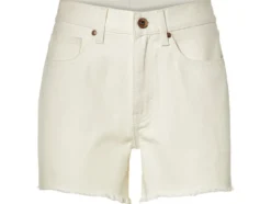 Damen Jeansshorts, hohe Leibhöhe