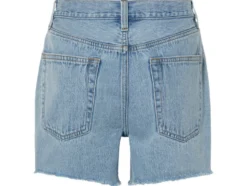 Damen Jeansshorts, hohe Leibhöhe