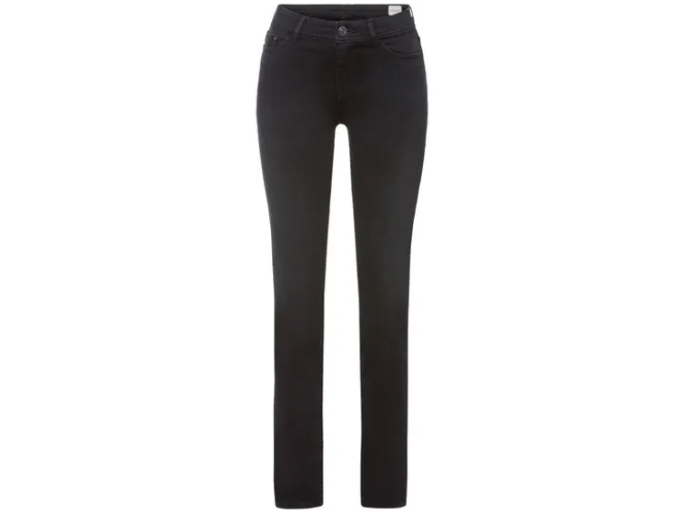 Damen Jeans, Slim Fit, normale Leibhöhe