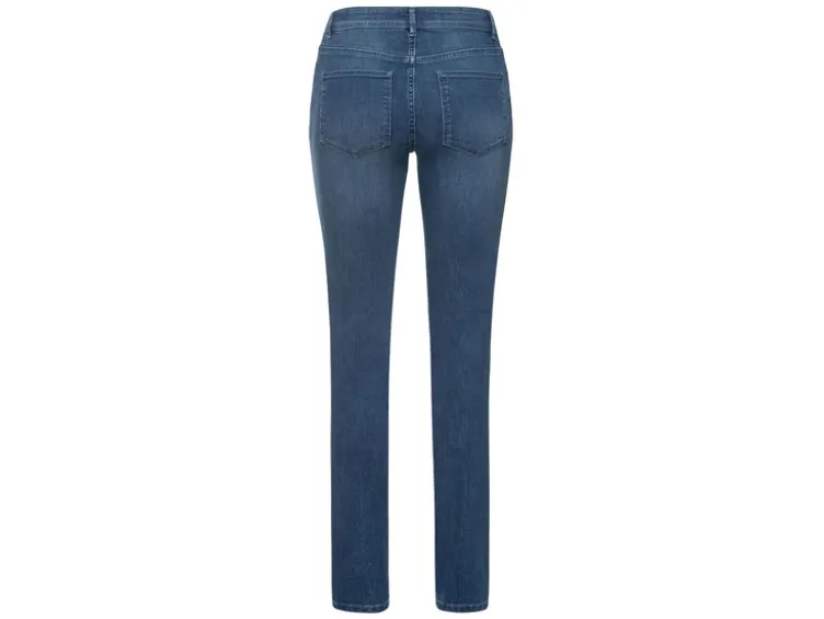 Damen Jeans, Slim Fit, normale Leibhöhe