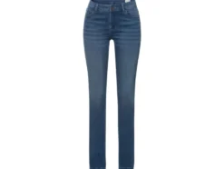 Damen Jeans, Slim Fit, normale Leibhöhe