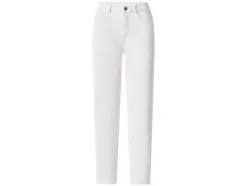 Damen Jeans, Straight Fit, hohe Leibhöhe