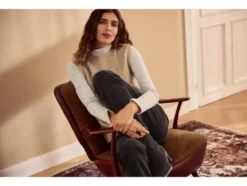 Damen Jeans, Straight Fit, hohe Leibhöhe