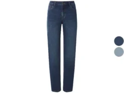 Damen Jeans, Straight Fit, hohe Leibhöhe