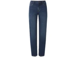 Damen Jeans, Straight Fit, hohe Leibhöhe