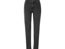 Damen Jeans, Straight Fit, hohe Leibhöhe