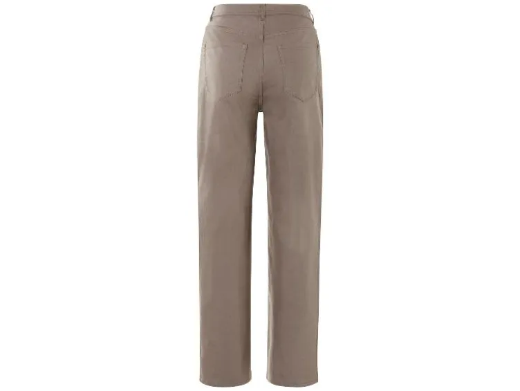 Damen Jeans, Straight Fit, hohe Leibhöhe