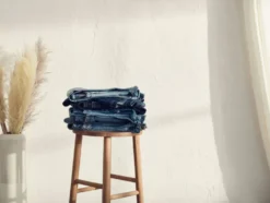 Damen Jeans, Straight Fit, mit hoher Leibhöhe