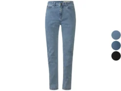 Damen Jeans, Straight Fit, normale Leibhöhe