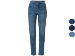 Damen Jeans, Straight Fit, normale Leibhöhe