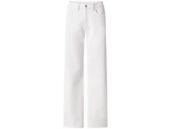 Damen Jeans, Wide Leg, hohe Leibhöhe