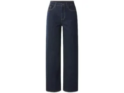 Damen Jeans, Wide Leg, hohe Leibhöhe